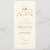 Instelling van de binnenplaats Dank u voor uw kall Programmakaart (Voorkant)