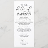 Instelling van de binnenplaats Dank u voor uw kall Programmakaart (Voorkant)