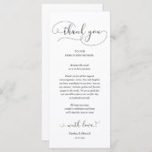 Instelling van de binnenplaats Dank u voor uw kall Programmakaart (Voorkant / Achterkant)