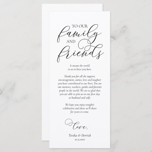 Instelling van de binnenplaats Dank u voor uw kall Programmakaart (Voorkant / Achterkant)