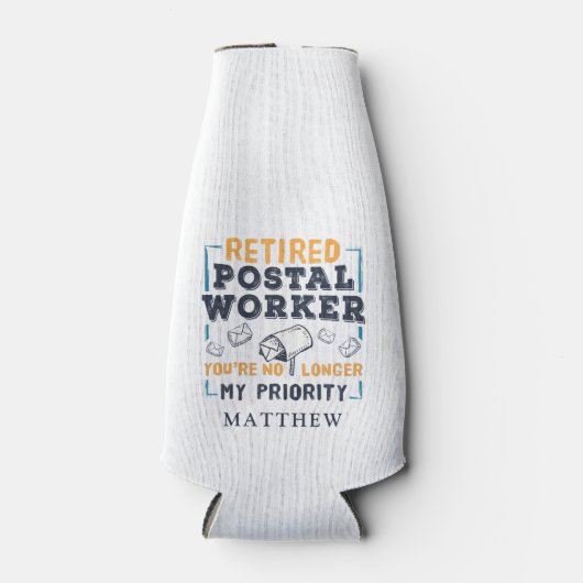 Instelling van postpersoneel Mijn prioriteit is ni Flesjeskoeler (Voorkant)