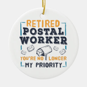 Instelling van postpersoneel Mijn prioriteit is ni Keramisch Ornament