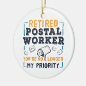 Instelling van postpersoneel Mijn prioriteit is ni Keramisch Ornament (Links)