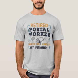 Instelling van postpersoneel Mijn prioriteit is ni T-shirt