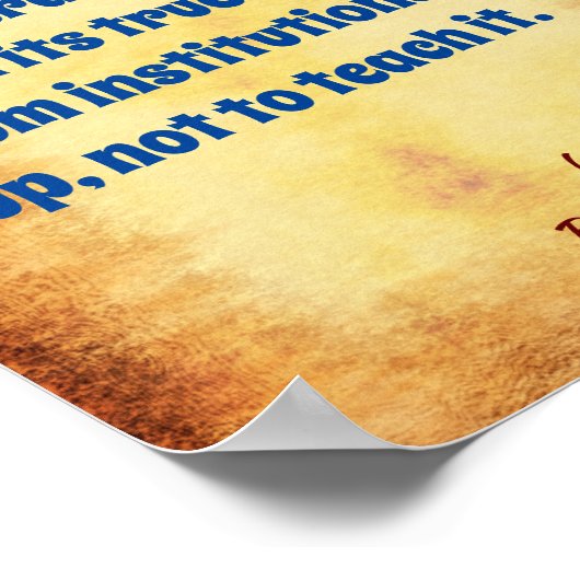 Instellingen Poster (Hoek)