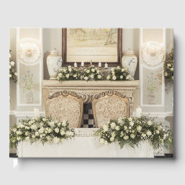 Instellingen tabel Witte rozen Gastenboek