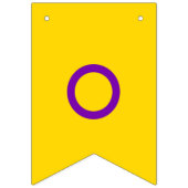 Instersex Flag Vlaggetjes (Eerste vlag)