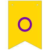 Instersex Flag Vlaggetjes (Derde vlag)