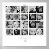 instgram photo collage poster (Voorkant)