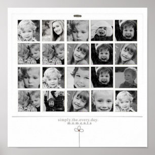 instgram photo collage poster