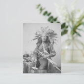 Instigator van de Indische Revolt bij Pine Briefkaart (Staand voorkant)