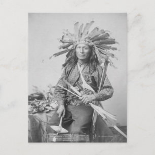 Instigator van de Indische Revolt bij Pine Briefkaart