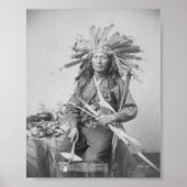 Instigator van de Indische Revolt bij Pine Poster (Voorkant)