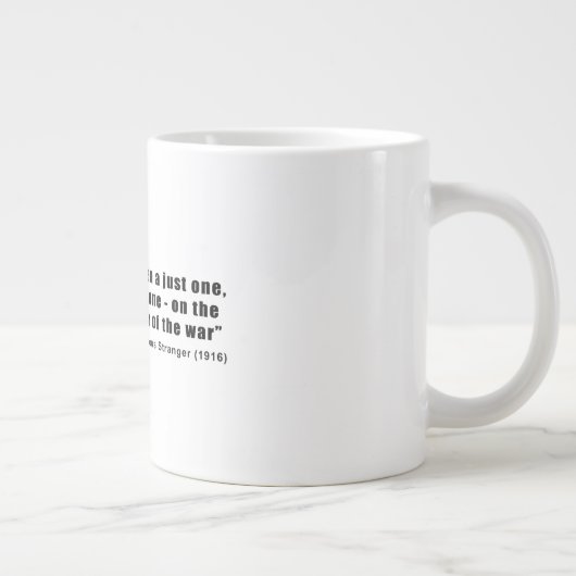 Instigator van het oorlogskwartaal door Samuel L.  Grote Koffiekop (Rechts)