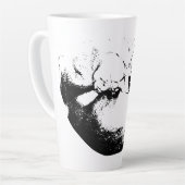 Instinct in inkt latte mok (Linkerhoek)