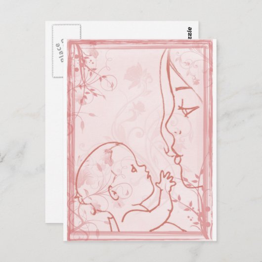 Instinct - Little houdt van kunst Briefkaart (Voorkant / Achterkant)