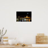 Institut de France en Pont des Arts - Parijs Poster (Keuken)