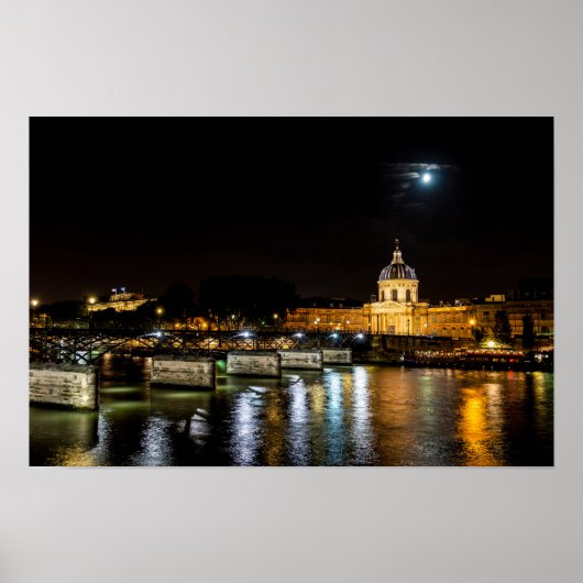 Institut de France en Pont des Arts - Parijs Poster (Voorkant)