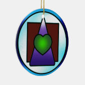 Institute of Divine Philosophical Science Keramisch Ornament (Rechts)