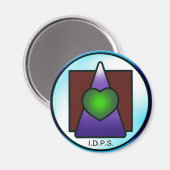 Institute of Divine Philosophical Science Magneet (Voorkant / Achterkant)