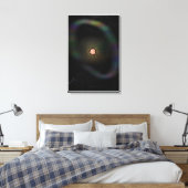 Instortende Supernova, Uitbreidende Schelp Canvas  Afdruk (Insitu (Slaapkamer))