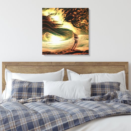 Instorting van bestaan canvas afdruk (Insitu (Slaapkamer))