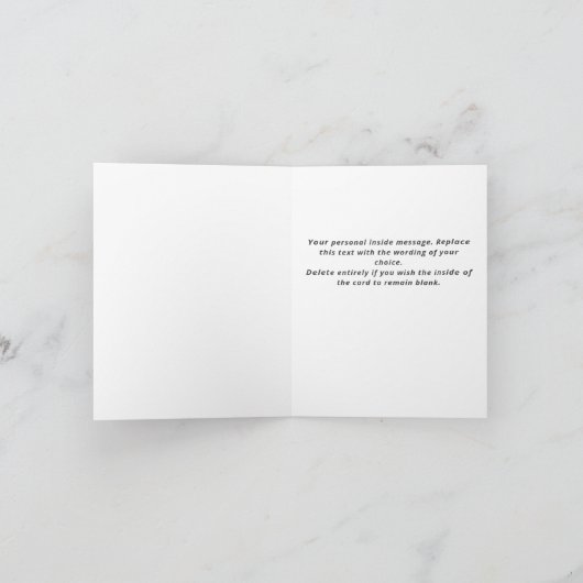 Instorting van binnentafel onder gewicht Kerstmis- Feestdagen Kaart (Binnen)