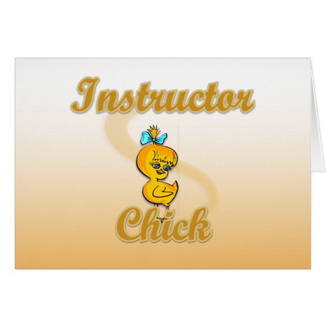 Instructeur Chick (Voorkant Horizontaal)