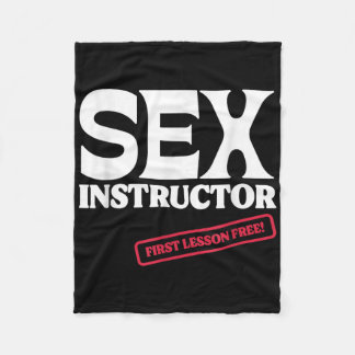 Instructeur Eerste Les Gratis! Meisjes uitgaansavo Fleece Deken