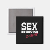 Instructeur Eerste Les Gratis! Meisjesavond Magneet (Voorkant / Achterkant)