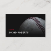 Instructeur voor de professionele sport van de Bas Visitekaartje (Voorkant)