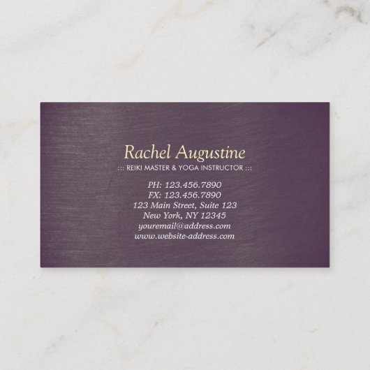 Instructeur voor JONGE Meditatie Loyalty Punch Lot (Achterkant)