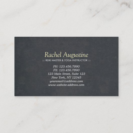 Instructeur voor JONGE Meditatie Loyalty Punch Lot (Achterkant)