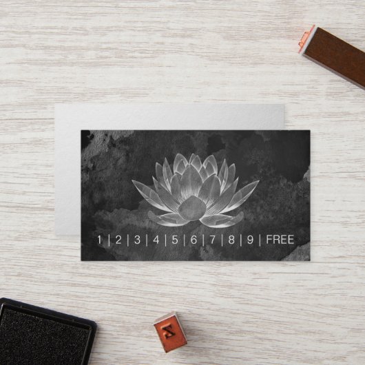 Instructeur voor JONGE Meditatie Loyalty Punch Lot (Voorkant / Achterkant in situ)