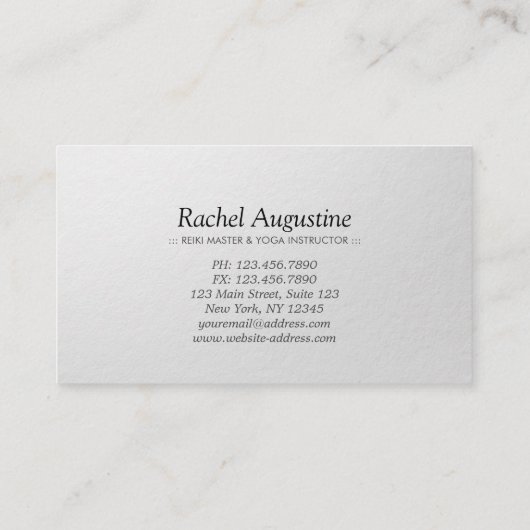 Instructeur voor JONGE Meditatie Loyalty Punch Lot (Achterkant)