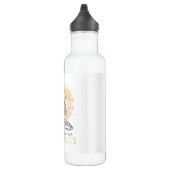 Instructeur voor Meditation Lotus Pose Gold Mandal Waterfles (Rechts)