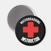 Instructeur voor waterboarding magneet (Voorkant / Achterkant)