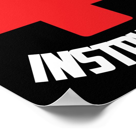 Instructeur voor waterboarding poster (Hoek)