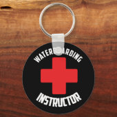Instructeur voor waterboarding sleutelhanger (Voorkant)