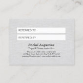 Instructeur voor YOGA-nadering Verwijzing OM-EN-sy (Achterkant)