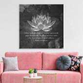 Instructeur YOGA Meditation Reiki citeert Chic Lot Canvas Afdruk (Insitu (Woonkamer))