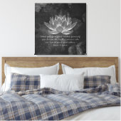 Instructeur YOGA Meditation Reiki citeert Chic Lot Canvas Afdruk (Insitu (Slaapkamer))