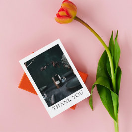 Instructie Kaarsenzorg Dank u Fotokaart Visitekaartje