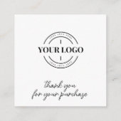 Instructie voor juwelen - Hartelijk dank voor uw L Informatiekaartje (Achterkant)