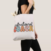 Instructiecoach Onderwijscoach Retro Tote Bag (Dichtbij)
