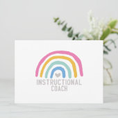 Instructiecoach: Regenboog van het leren Kaart (Staand voorkant)