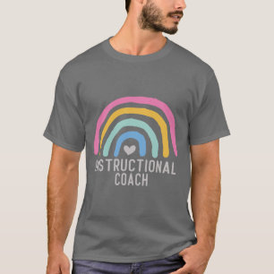 Instructiecoach: Regenboog van het leren T-shirt