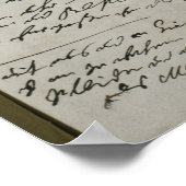 Instructies afgegeven door Friedrich Wilhelm I Poster (Hoek)