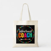 Instructies voor coachingbemanning Terug naar scho Tote Bag (Achterkant)