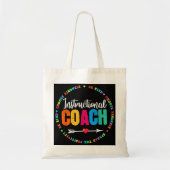 Instructies voor coachingbemanning Terug naar scho Tote Bag (Voorkant)